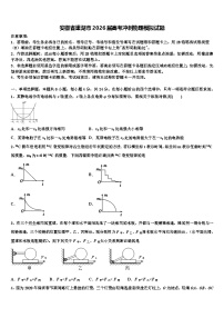 安徽省巢湖市2026届高考冲刺物理模拟试题含解析