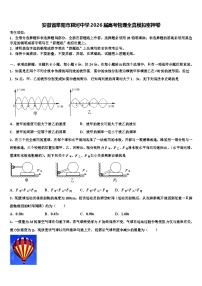 安徽省阜阳市颍河中学2026届高考物理全真模拟密押卷含解析