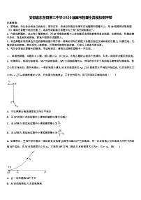 安徽省东至县第三中学2026届高考物理全真模拟密押卷含解析