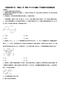 安徽省合肥八中、马鞍山二中、阜阳一中2026届高三下学期联合考试物理试题含解析