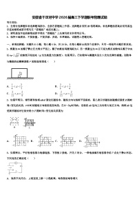 安徽省干汊河中学2026届高三下学期联考物理试题含解析