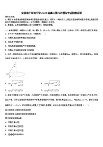 安徽省干汊河中学2026届高三第六次模拟考试物理试卷含解析
