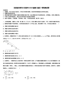 安徽省合肥市六校联考2026届高三最后一卷物理试卷含解析