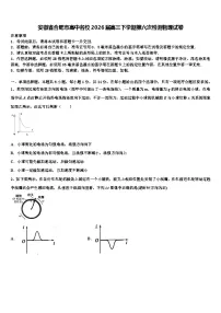 安徽省合肥市高中名校2026届高三下学期第六次检测物理试卷含解析