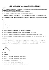 安徽省“庐巢六校联盟”2026届高三第五次模拟考试物理试卷含解析