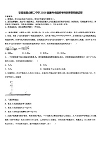 安徽省潜山第二中学2026届高考全国统考预测密卷物理试卷含解析