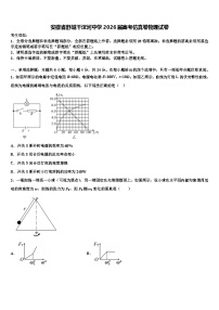 安徽省舒城干汊河中学2026届高考仿真卷物理试卷含解析