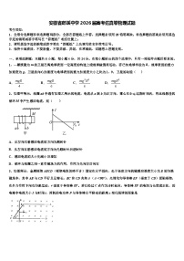 安徽省郎溪中学2026届高考仿真卷物理试题含解析
