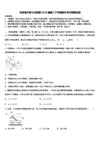 安徽省庐巢七校联盟2026届高三下学期联合考试物理试题含解析