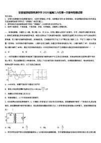 安徽省舒城县桃溪中学2026届高三六校第一次联考物理试卷含解析