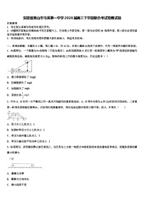 安徽省黄山市屯溪第一中学2026届高三下学期联合考试物理试题含解析