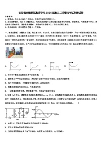 安徽省合肥新城高升学校2026届高三二诊模拟考试物理试卷含解析