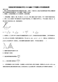 安徽省合肥市新城高升学校2026届高三下学期第六次检测物理试卷含解析