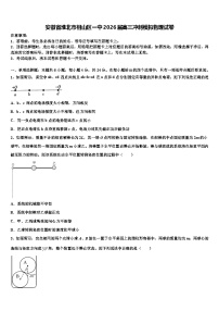 安徽省淮北市相山区一中2026届高三冲刺模拟物理试卷含解析
