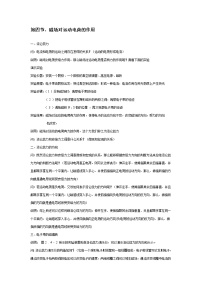 人教版 (新课标)选修1四、磁场运动电荷的作用教学设计