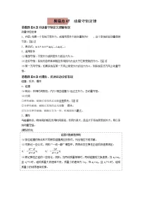 备战2021年高考物理一轮复习 易错点07动量守恒定律(全国通用)