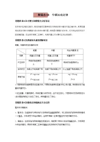 备战2021年高考物理一轮复习 易错点03 牛顿运动定律(全国通用)