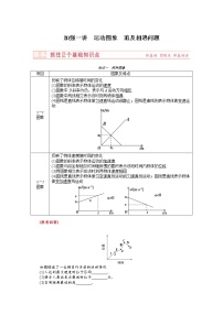 高考物理总复习讲义教案 第1章-加强1讲运动图象　追及相遇问题