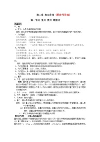 115高考物理专题复习精品：相互作用(学生版)115