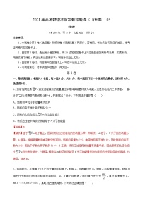 试卷03-2021年高考物理考前冲刺押题卷（山东卷）（解析版）