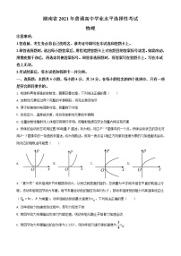 2021年新高考湖南物理高考真题及答案解析 (原卷+解析卷)