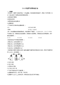 高中人教版 (2019)第一节 钠及其化合物达标测试