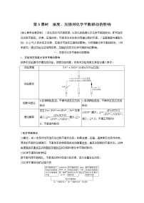 高中化学人教版 (2019)选择性必修1第二节 化学平衡第3课时导学案