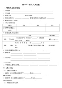 2021学年第一章 物质及其变化综合与测试优秀精练