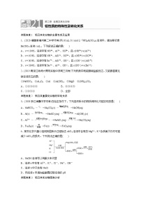 2022届高考化学一轮复习 微题型21 铝性质的特殊性及转化关系（解析版）