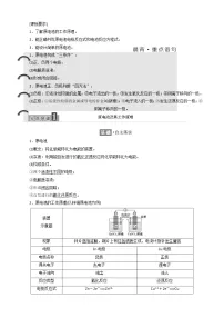 高中化学人教版 (新课标)选修4 化学反应原理第一节 原电池教学设计