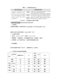 2022届高考化学一轮复习讲义学案第8章 课题27 水的电离和溶液的pH