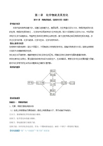 第03讲  物质的组成、性质和分类（讲）-2022年高考化学一轮复习讲练测