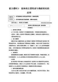 2020-2021学年第一节 物质的分类及转化第3课时导学案