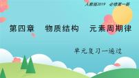 第四章 物质结构  元素周期律【复习课件】-2020-2021学年高一化学单元复习一遍过（人教版2019必修第一册）