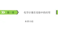 2022版高考化学一轮复习课件：第一章　化学计量在实验中的应用 本章小结