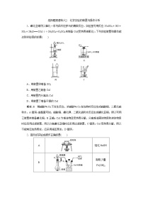 选择题提速练(七)　化学实验的装置与操作分析