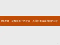 2021学年实验活动5 不同价态含硫物质的转化评课ppt课件