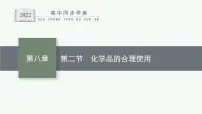 高中化学人教版 (2019)必修 第二册第八章 化学与可持续发展第二节 化学品的合理使用图片课件ppt
