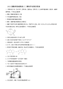 2021届陕西省咸阳高三二模化学试卷及答案