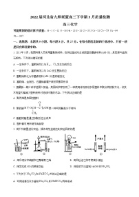 2022届河北省九师联盟高三下学期3月质量检测化学试题含答案