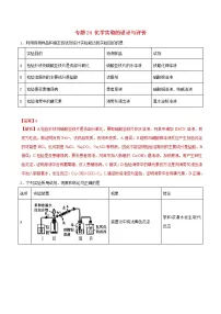 高考化学二轮复习专题24《化学实验的设计与评价》考点专练(含详解)