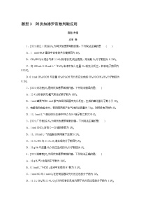 题型3　阿伏加德罗常数判断应用  2022版高考化学二轮专题冲刺指导方案