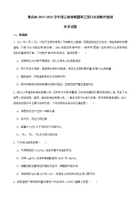 2022届重庆市缙云教育联盟高三第〇次诊断性检测化学试题含解析