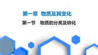 2023版高考化学一轮复习课件 第一章 物质及其变化 第一节　物质的分类及转化