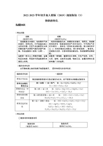 2022-2023学年初升高人教版（2019）超级衔接（3）物质的转化