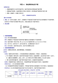 专题4.1 弱电解质的电离平衡-备战2023年高考化学新编大一轮复习讲义·