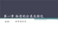 高中化学人教版 (2019)必修 第一册第一章 物质及其变化第一节 物质的分类及转化评课ppt课件