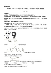 2022肇庆高二下学期期末考试化学含解析