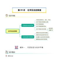 高中化学必修2 第09讲 化学反应的限度新讲义）新学生版）