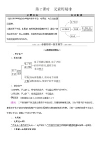 高中化学选择性必修二 第1章　第2节　第2课时　元素周期律